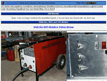 Tablet Screenshot of diy-welder.com